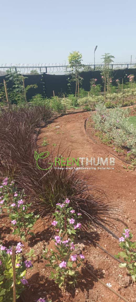Micro-irrigation system for estate in Raigad